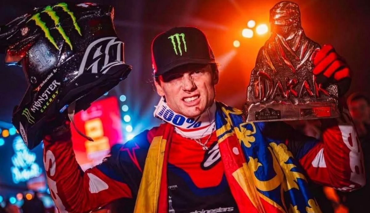 Tosha Schareina ha finalizado segundo en el Dakar 2025 Tosha Schareina ha finalizado segundo en el Dakar 2025