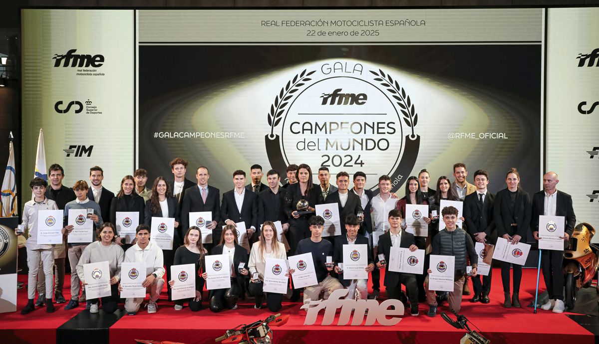 Gala de los Campeones del Mundo 2024 de la RFME