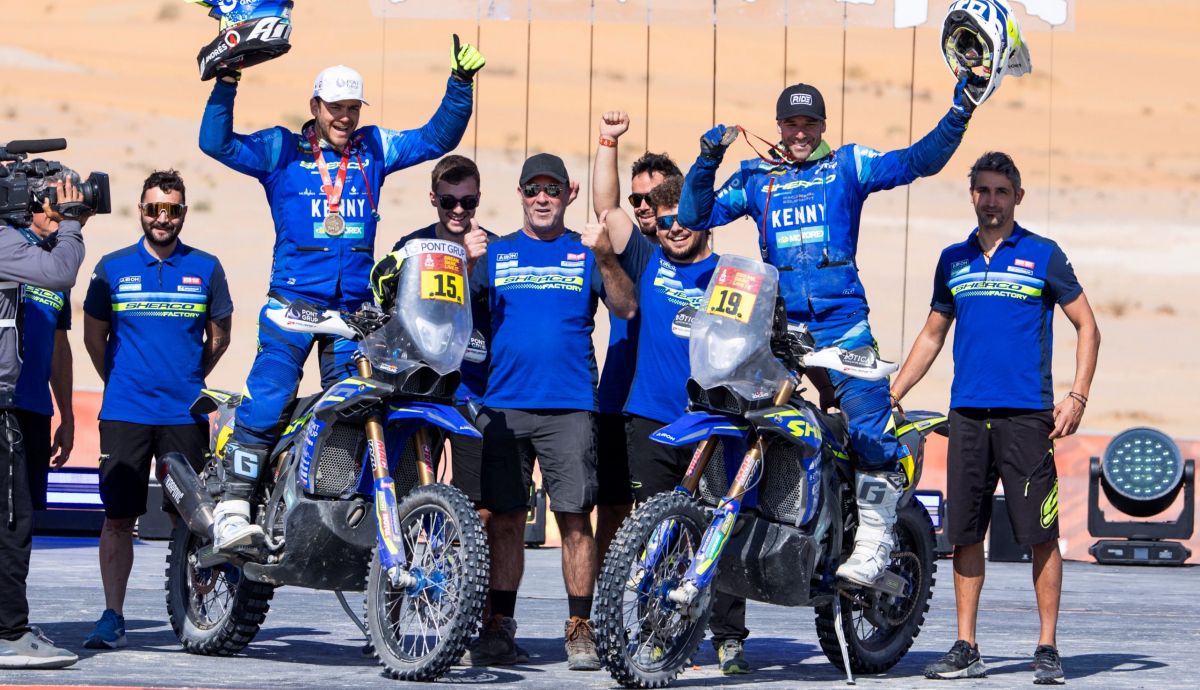 Rui Gonçalves y Lorenzo Santolino han cuajado un buen Dakar 2025 con Sherco Rui Gonçalves y Lorenzo Santolino han cuajado un buen Dakar 2025 con Sherco