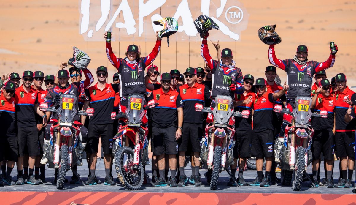 Ricky Brabec, Adrien van Beveren, Tosha Schareina y Skyler Howes metieron cuatro Honda en el top 6 del Dakar 2025 Ricky Brabec, Adrien van Beveren, Tosha Schareina y Skyler Howes metieron cuatro Honda en el top 6 del Dakar 2025