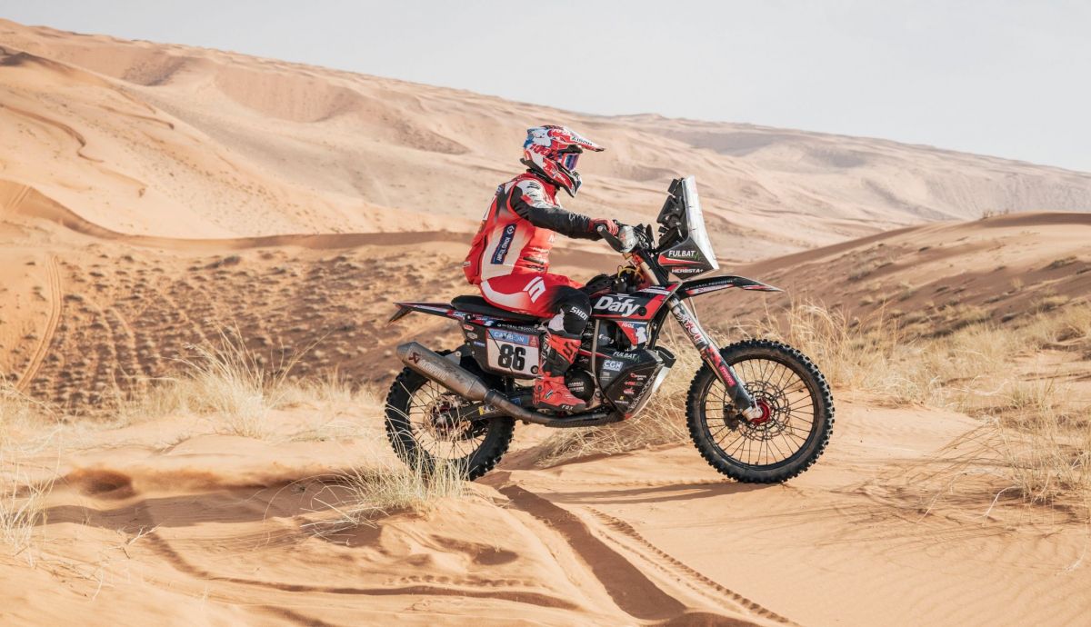 Charlie Herbst ha metido a GasGas en el top 25 del Dakar 2025 Charlie Herbst ha metido a GasGas en el top 25 del Dakar 2025