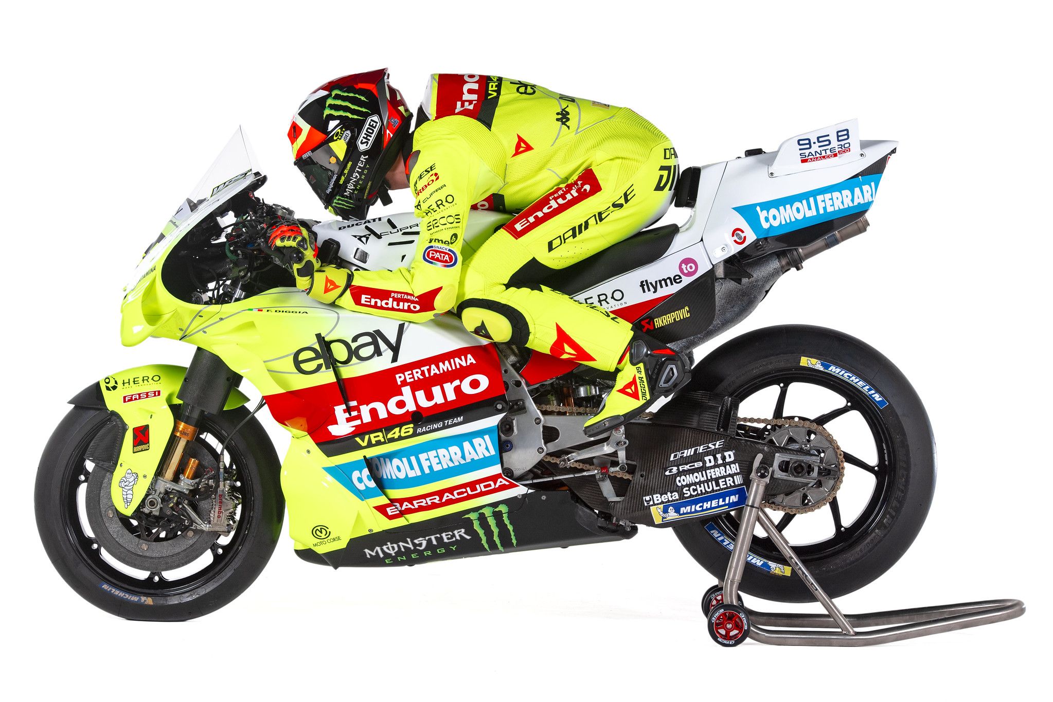 Ducati Desmosedici GP25 24 VR46 Fabio Di Giannantonio 08Franco Morbidelli
