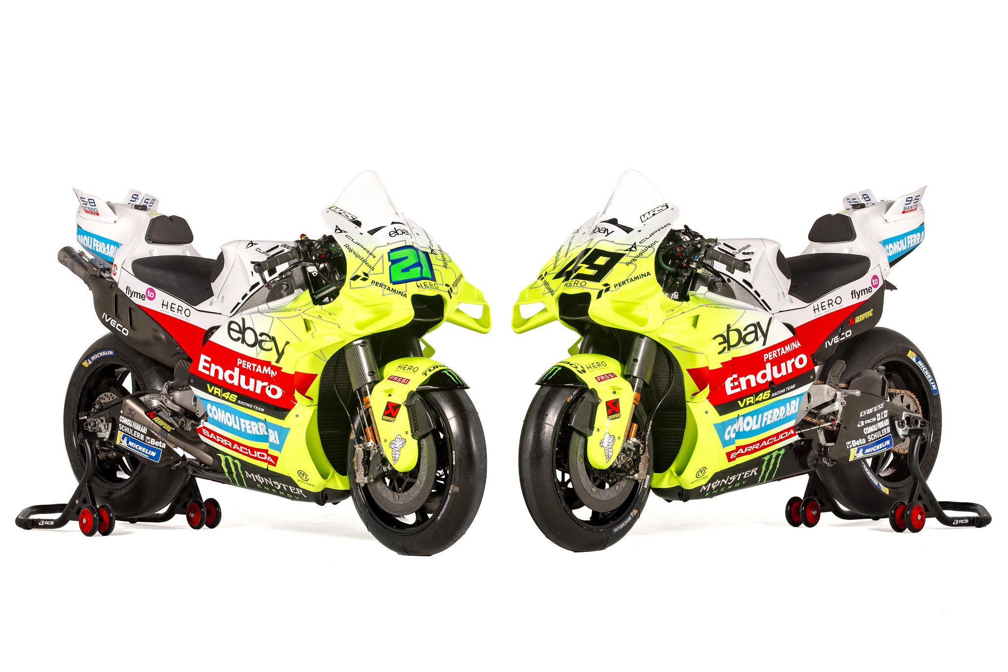 Ducati Desmosedici GP25 24 VR46 Fabio Di Giannantonio Franco Morbidelli 09
