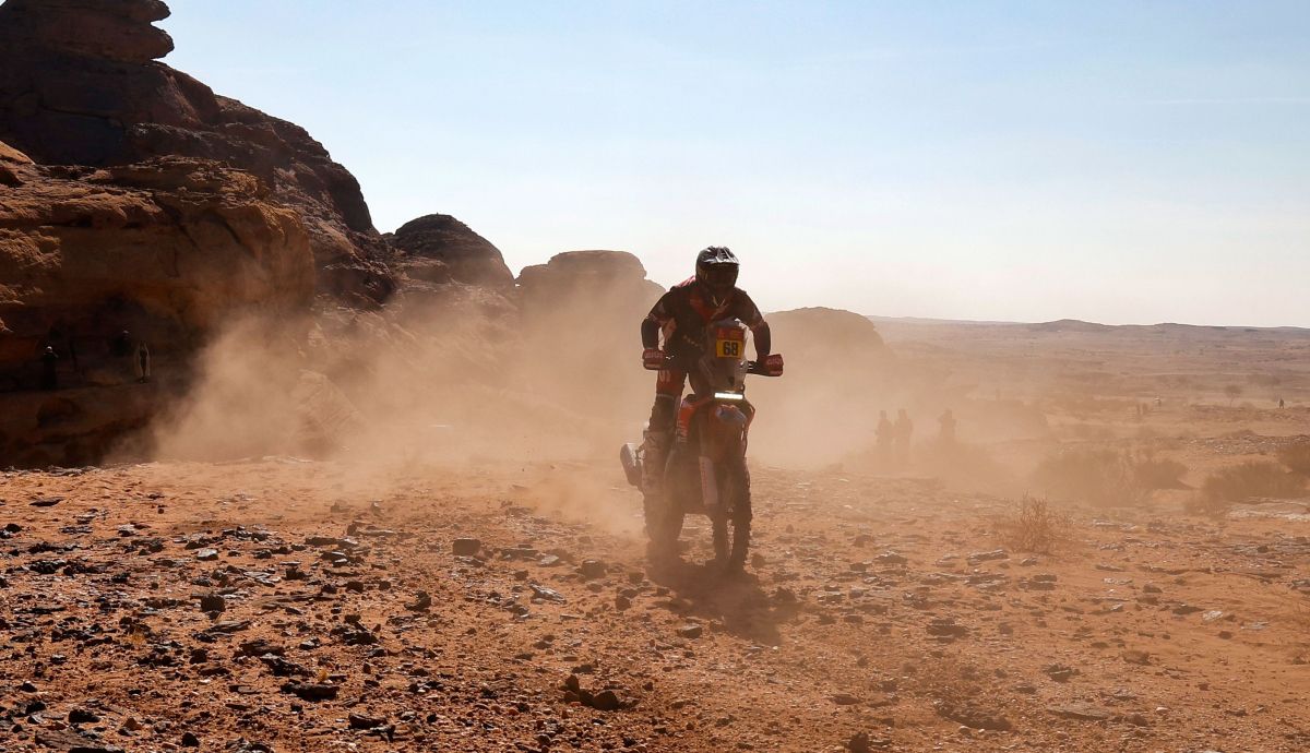 Tosha Schareina ha devuelto a España al podio del Dakar en este 2025 Tosha Schareina ha devuelto a España al podio del Dakar en este 2025