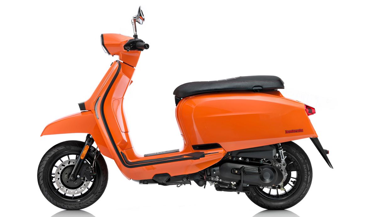 Lambretta V125 Special Flex (naranja lateral 2)