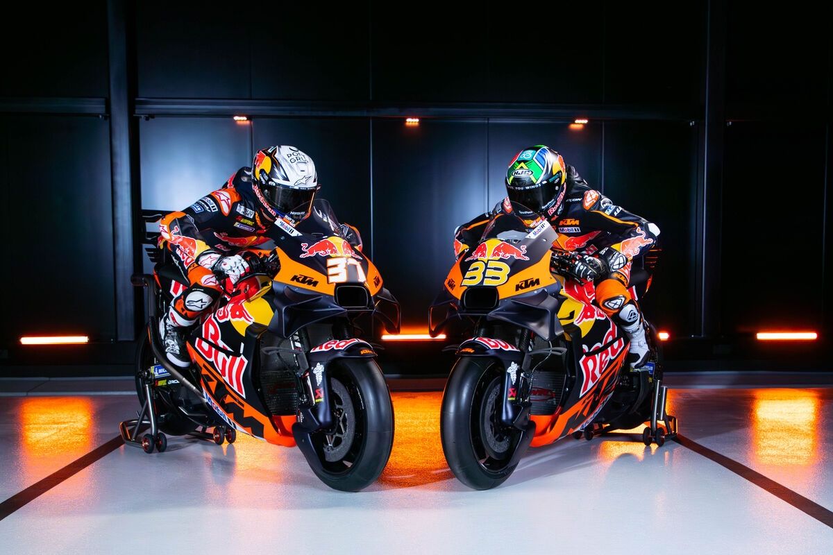 KTM RC16 Red Bull Factory MotoGP 2025 Brad Binder Pedro Acosta 22