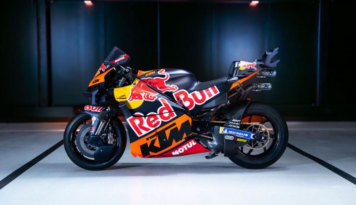 La KTM RC16 del Red Bull Tech3 para MotoGP 2025 con Enea Bastianini y Maverick Viñales La KTM RC16 del Red Bull Tech3 para MotoGP 2025 con Enea Bastianini y Maverick Viñales
