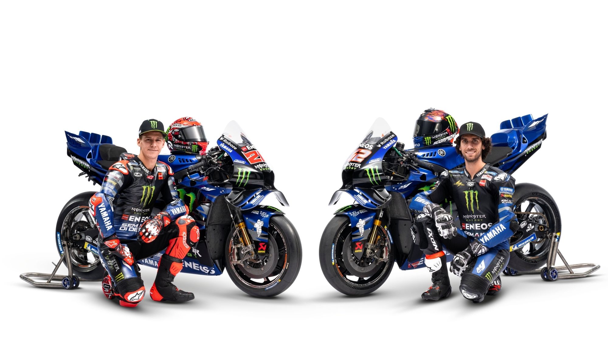 Yamaha YZR M1 Monster Energy MotoGP 2025 Fabio Quartararo Álex Rins 01