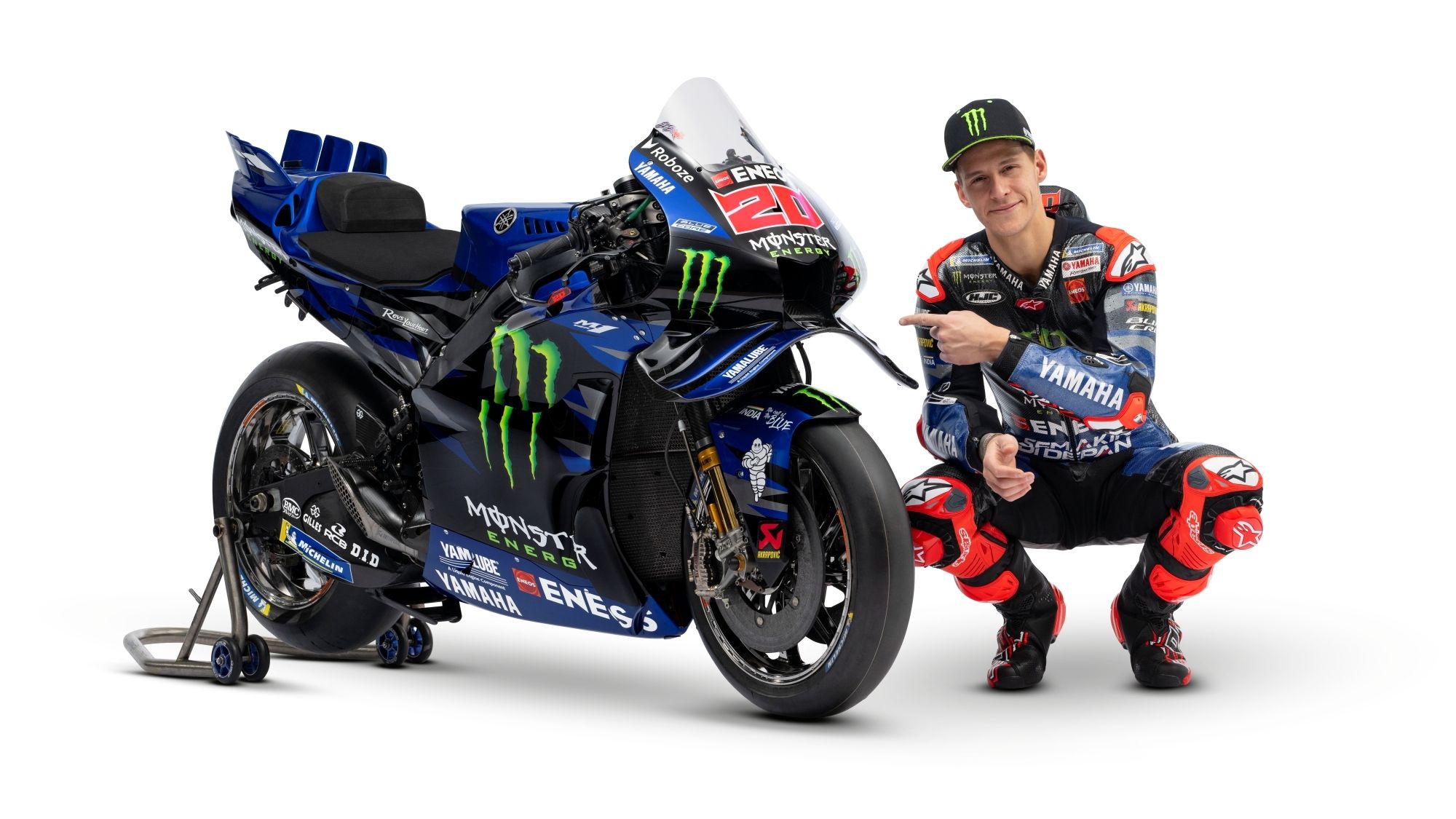 Yamaha YZR M1 Monster Energy MotoGP 2025 Fabio Quartararo Álex Rins 23