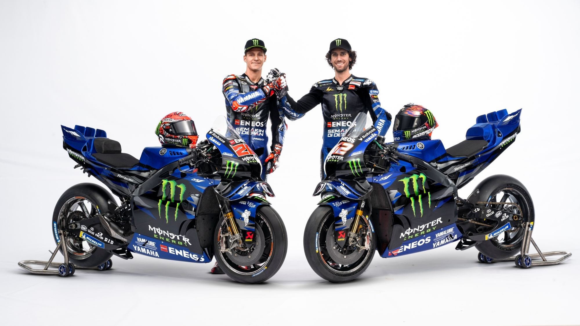 Yamaha YZR M1 Monster Energy MotoGP 2025 Fabio Quartararo Álex Rins 24