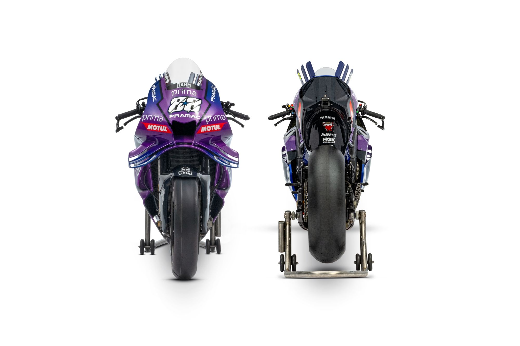 Yamaha YZR M1 Prima Pramac MotoGP 2025 Jack Miller Miguel Oliveira 23