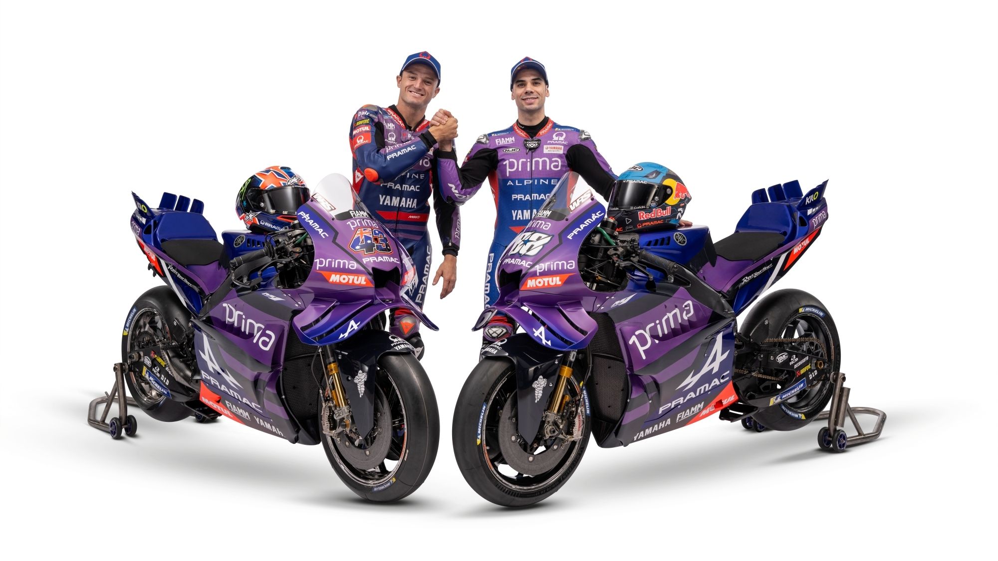 Yamaha YZR M1 Prima Pramac MotoGP 2025 Jack Miller Miguel Oliveira 24