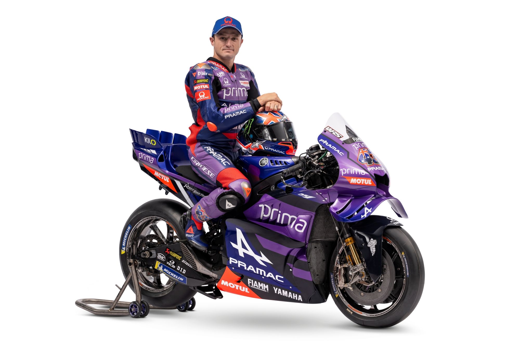 Yamaha YZR M1 Prima Pramac MotoGP 2025 Jack Miller Miguel Oliveira 28