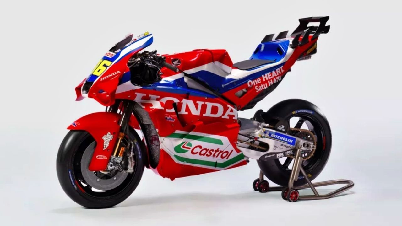 La RC213V del nuevo Honda HRC Castrol Team para MotoGP 2025