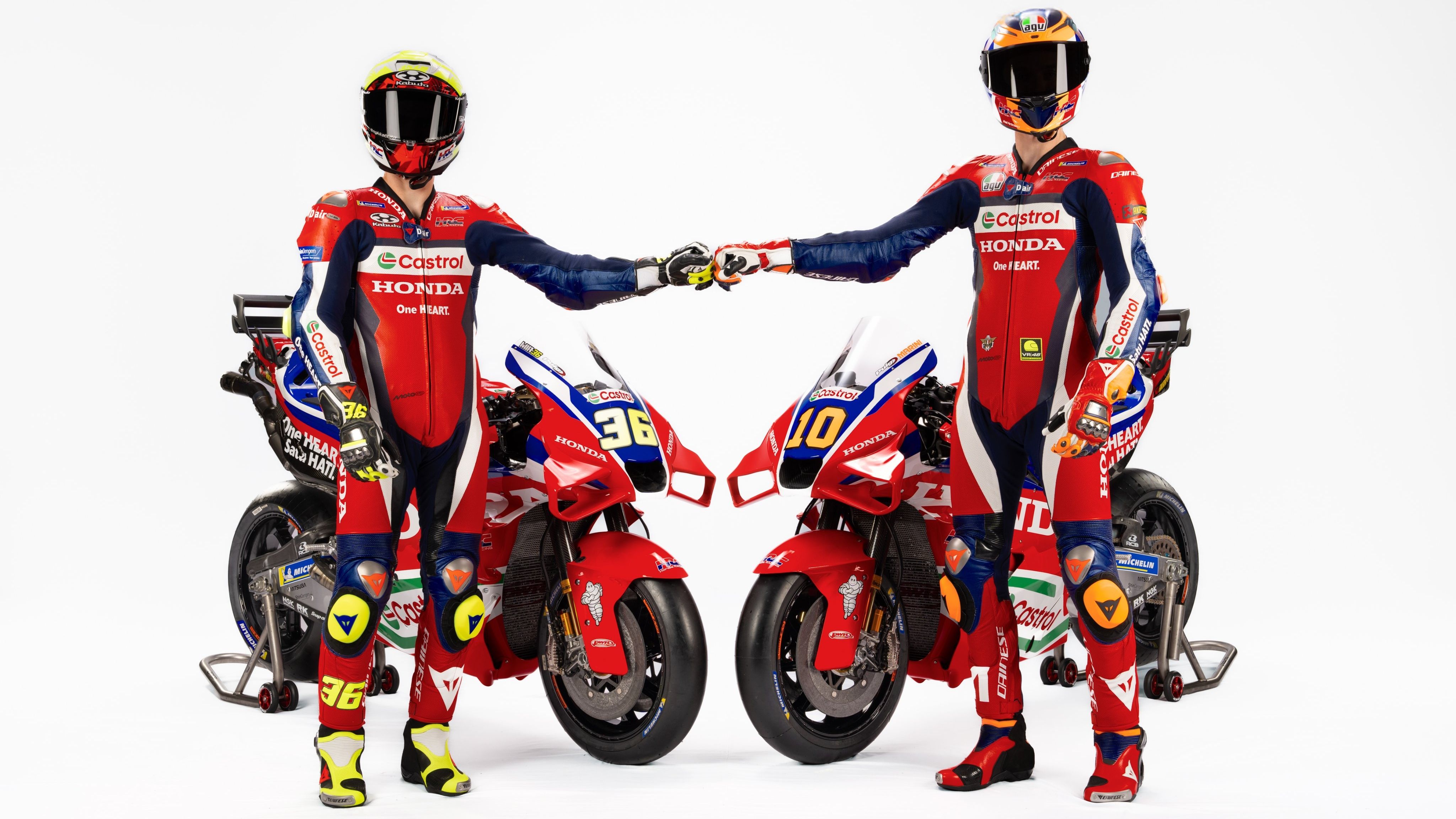 Honda RC213V HRC Castrol Team MotoGP 2025 Joan Mir Luca Marini 06