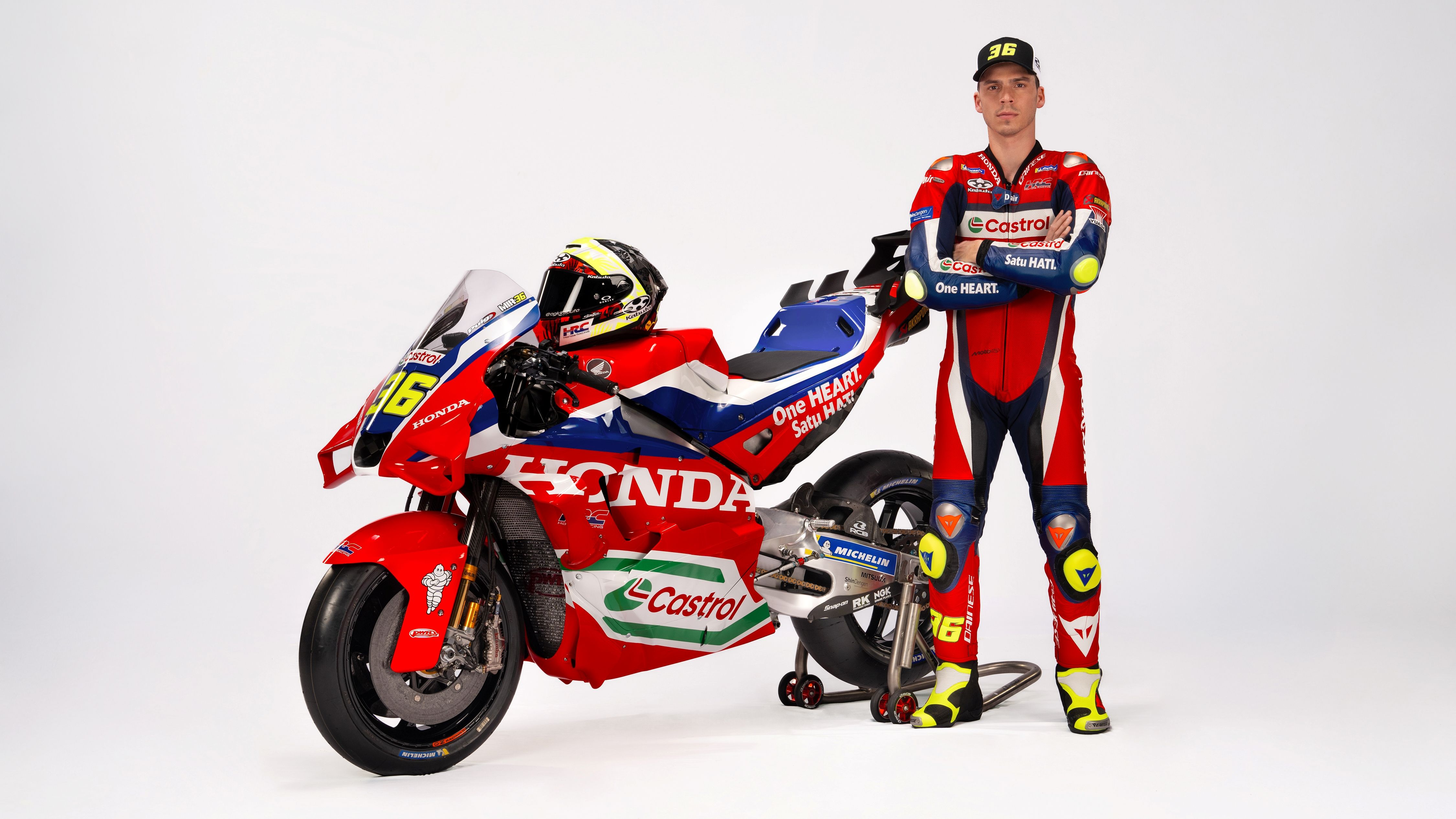 Honda RC213V HRC Castrol Team MotoGP 2025 Joan Mir Luca Marini 10