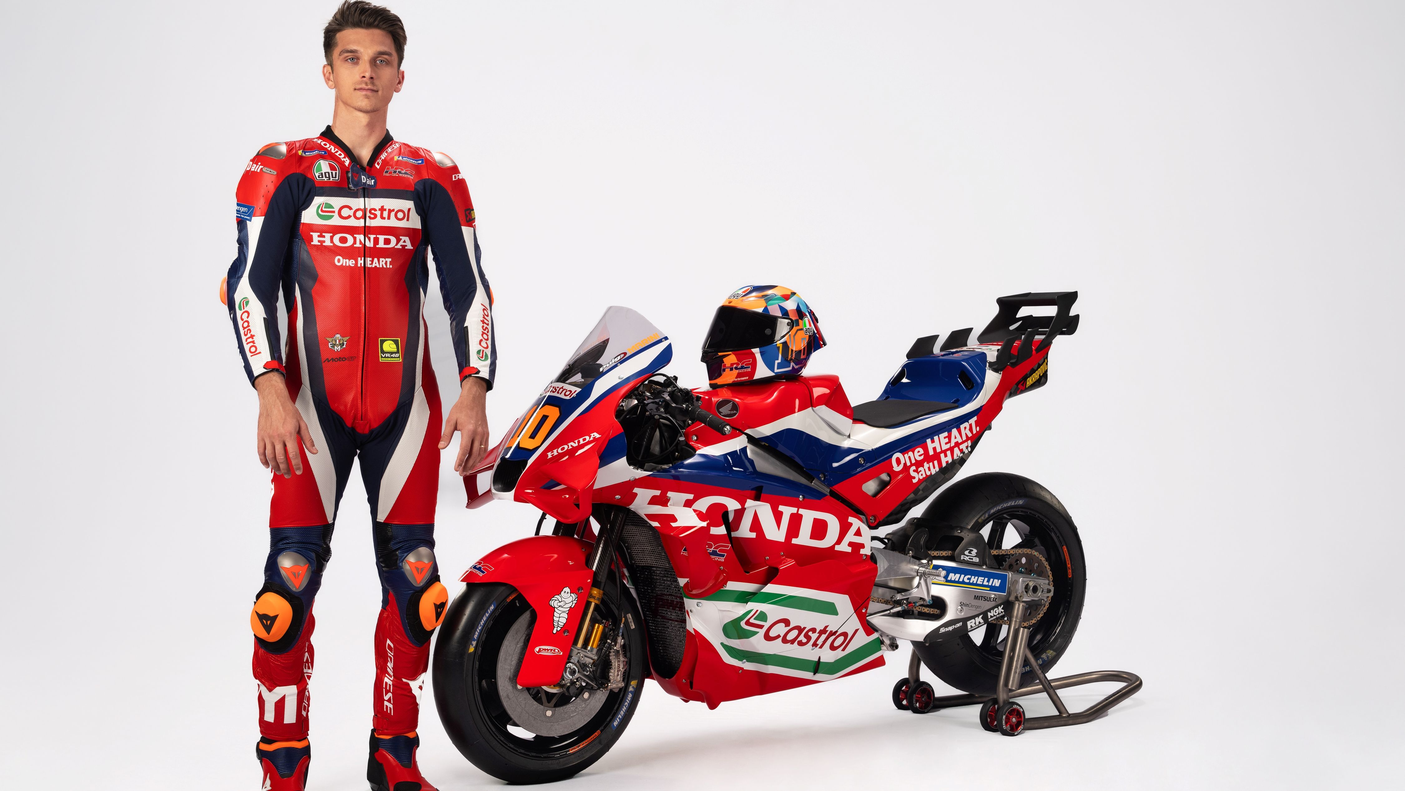 Honda RC213V HRC Castrol Team MotoGP 2025 Joan Mir Luca Marini 11