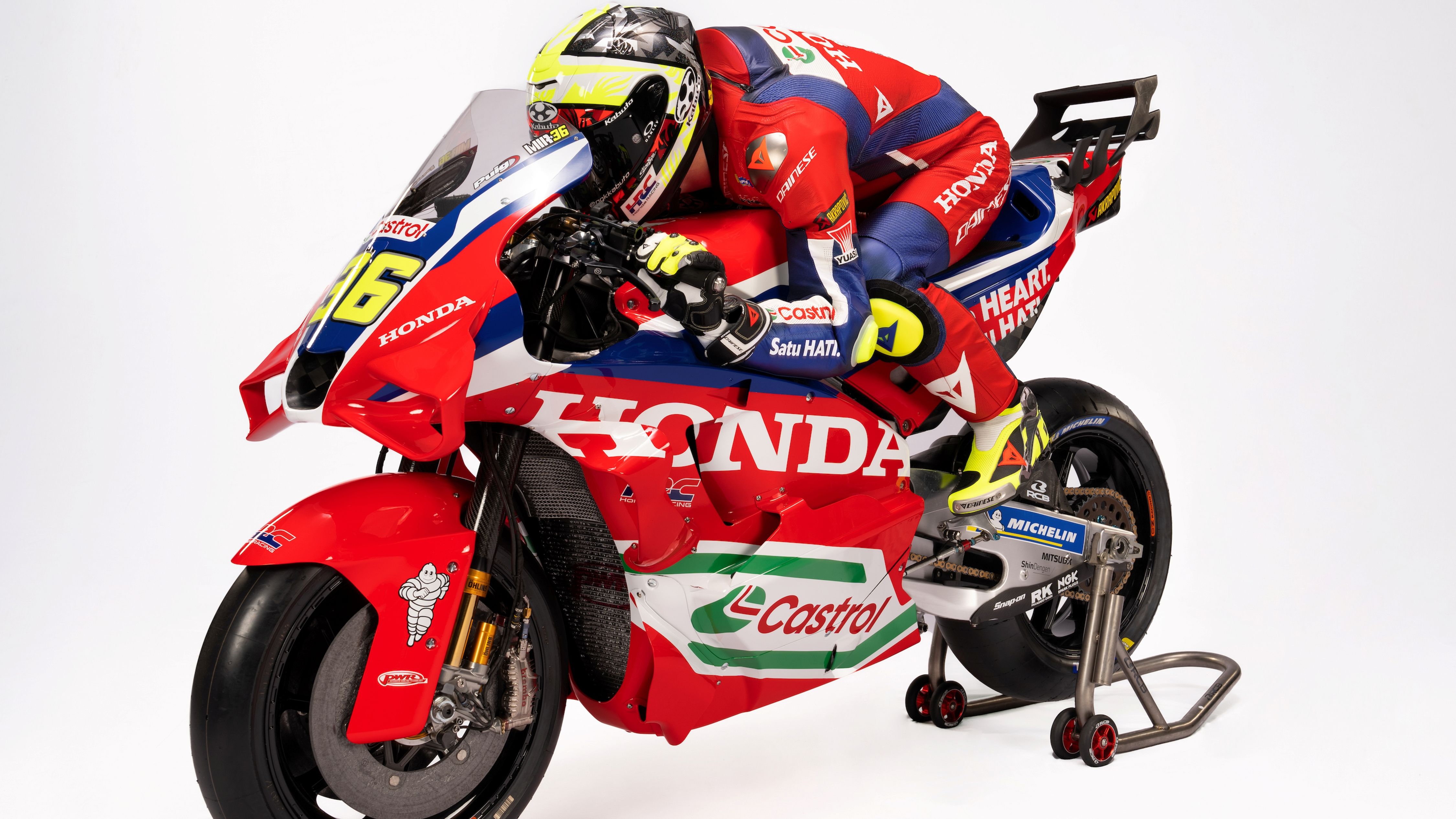 Honda RC213V HRC Castrol Team MotoGP 2025 Joan Mir Luca Marini 13