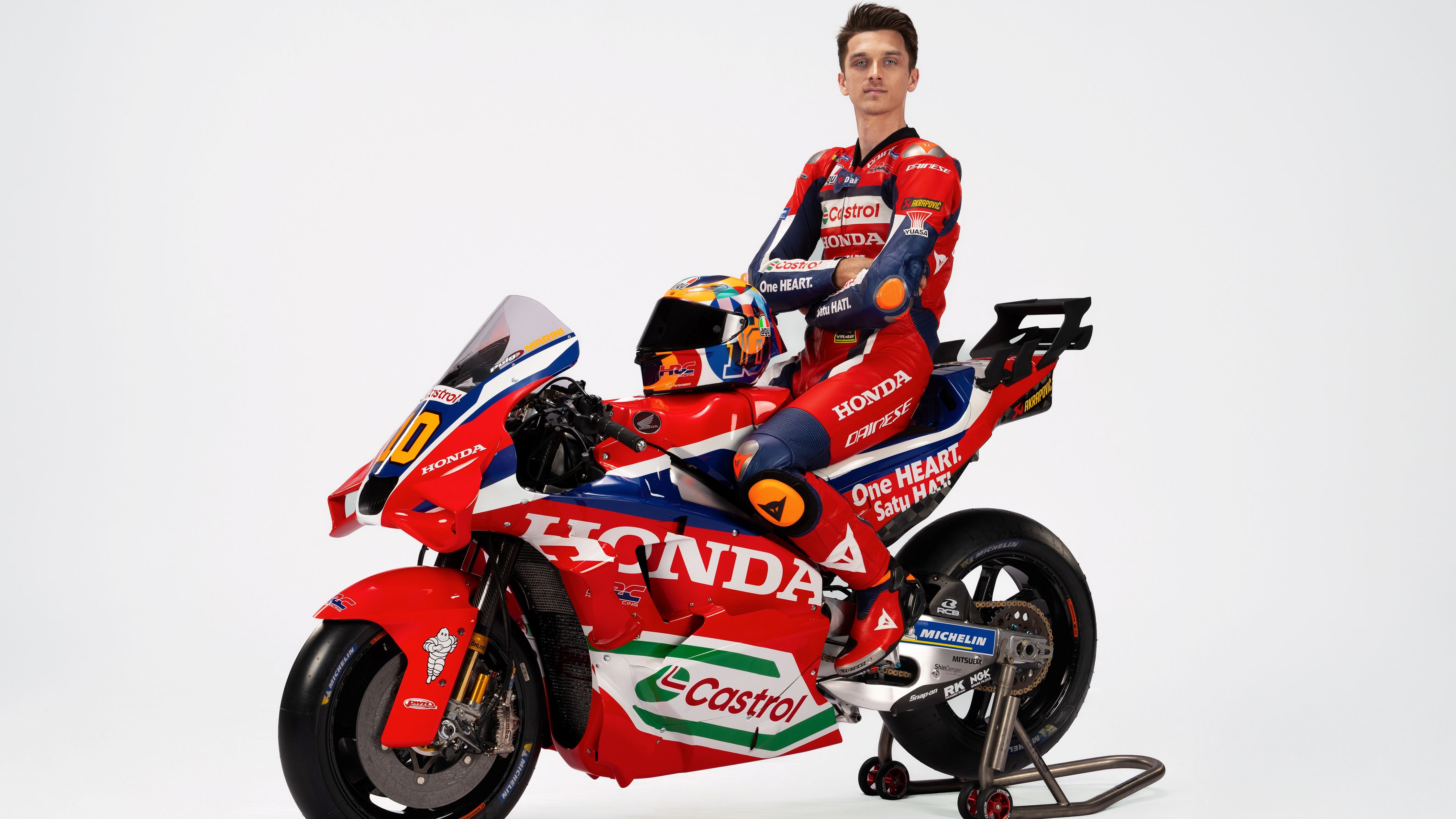 Honda RC213V HRC Castrol Team MotoGP 2025 Joan Mir Luca Marini 16