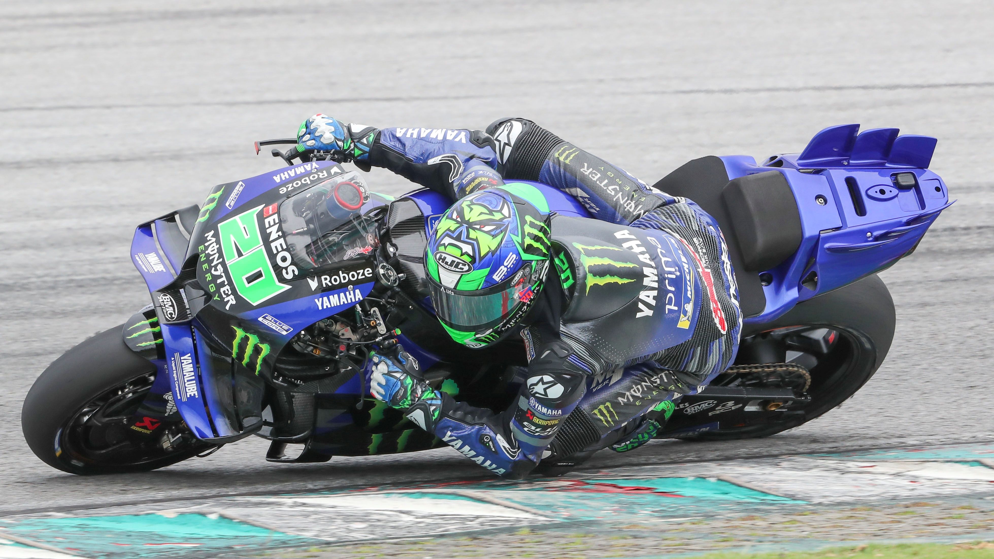 Fabio Quartararo, Monster Energy Yamaha, test Sepang MotoGP 2025