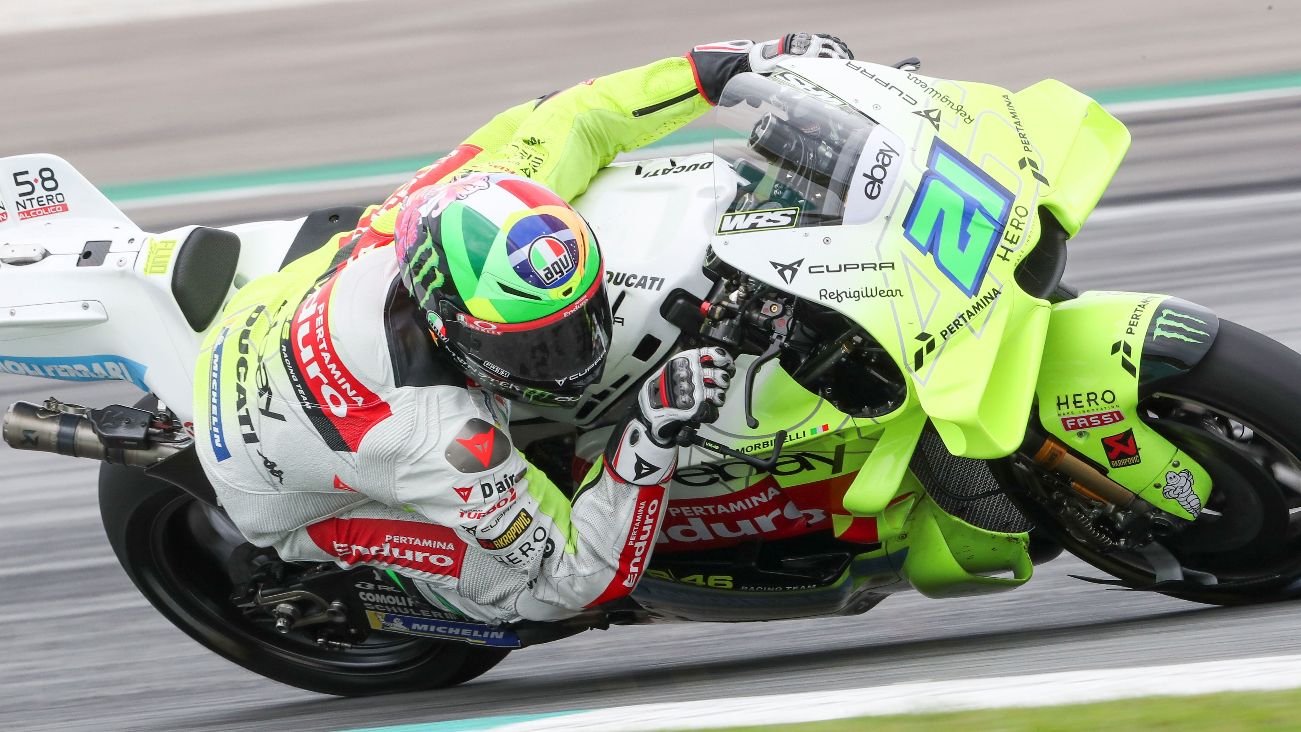Franco Morbidelli, Ducati Pertamina Enduro VR46 Racing Team, test Sepang MotoGP 2025