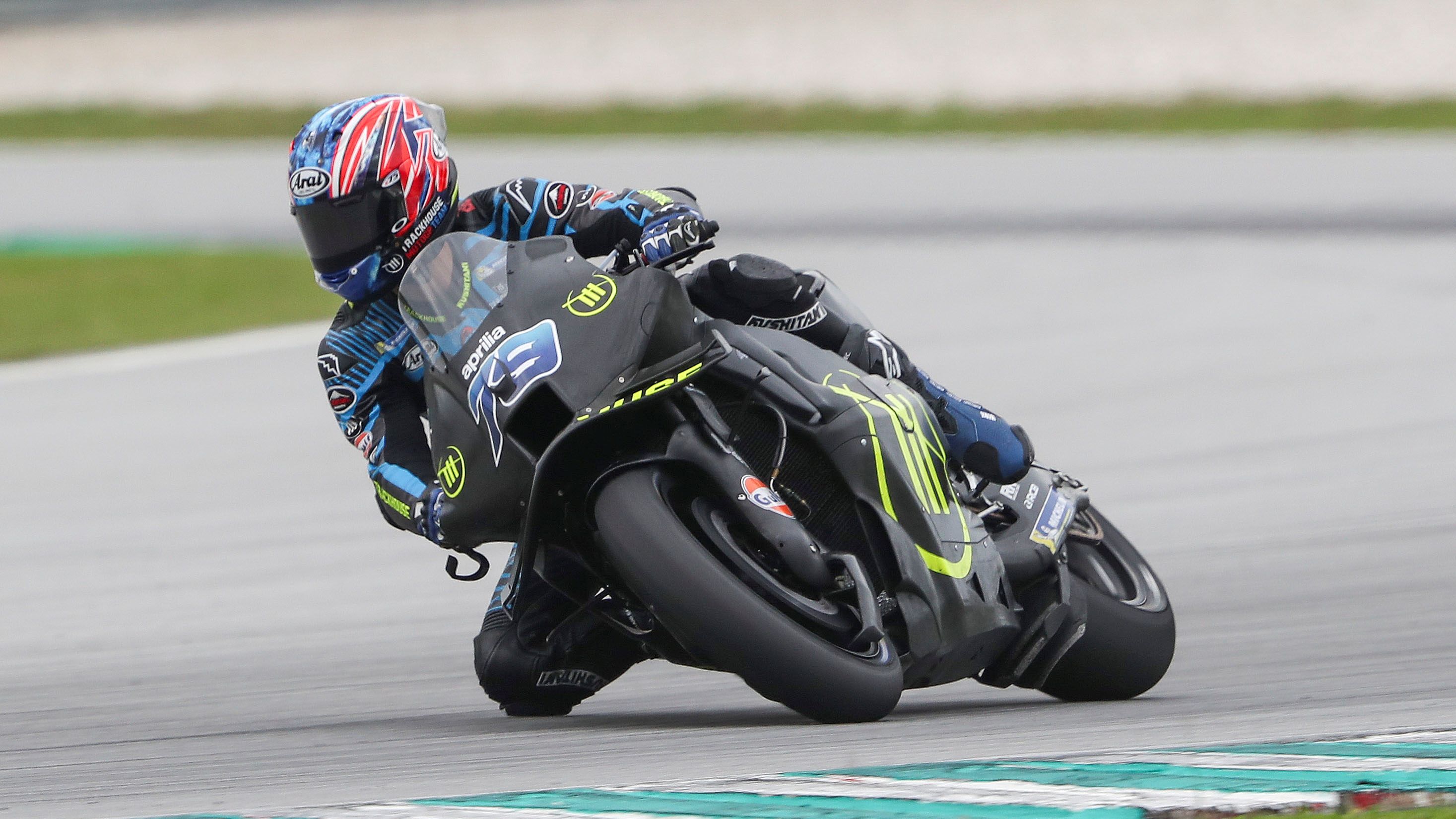Ai Ogura 2, Aprilia Trackhouse Racing, test Sepang MotoGP 2025
