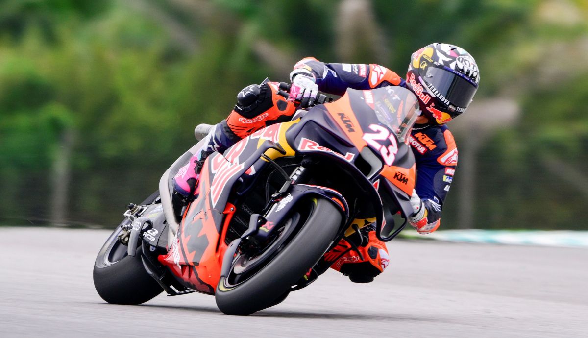 Enea Bastianini 2, Red Bull KTM Tech3, test Sepang MotoGP 2025
