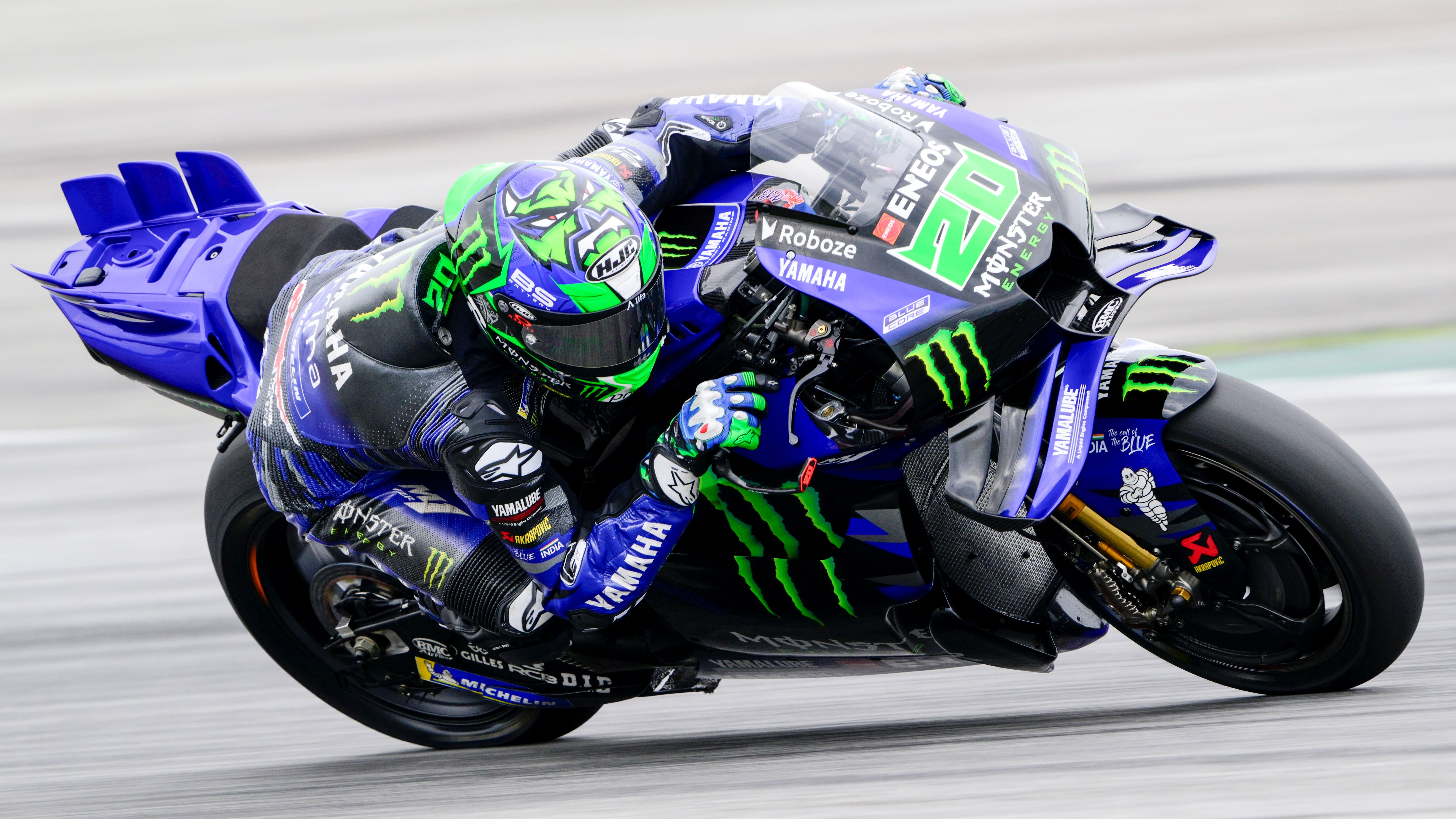 Fabio Quartararo 2, Monster Energy Yamaha, test Sepang MotoGP 2025