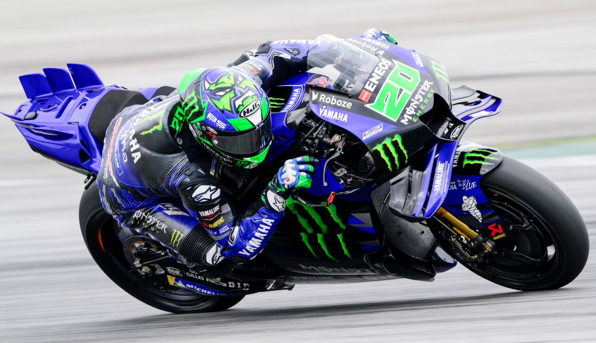 Fabio Quartararo 2, Monster Energy Yamaha, test Sepang MotoGP 2025