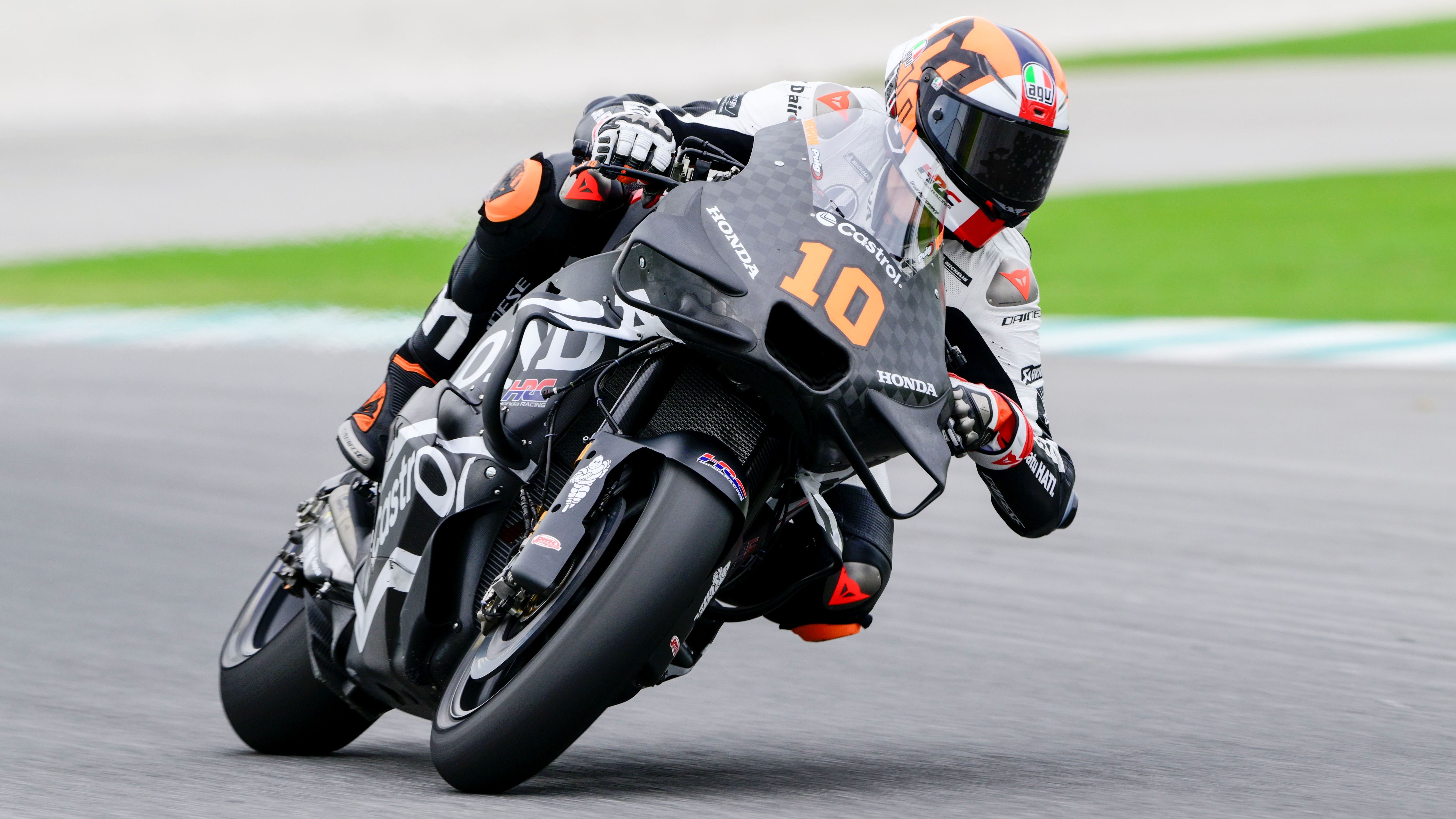 Luca Marini 2, Honda HRC Castrol, test Sepang MotoGP 2025