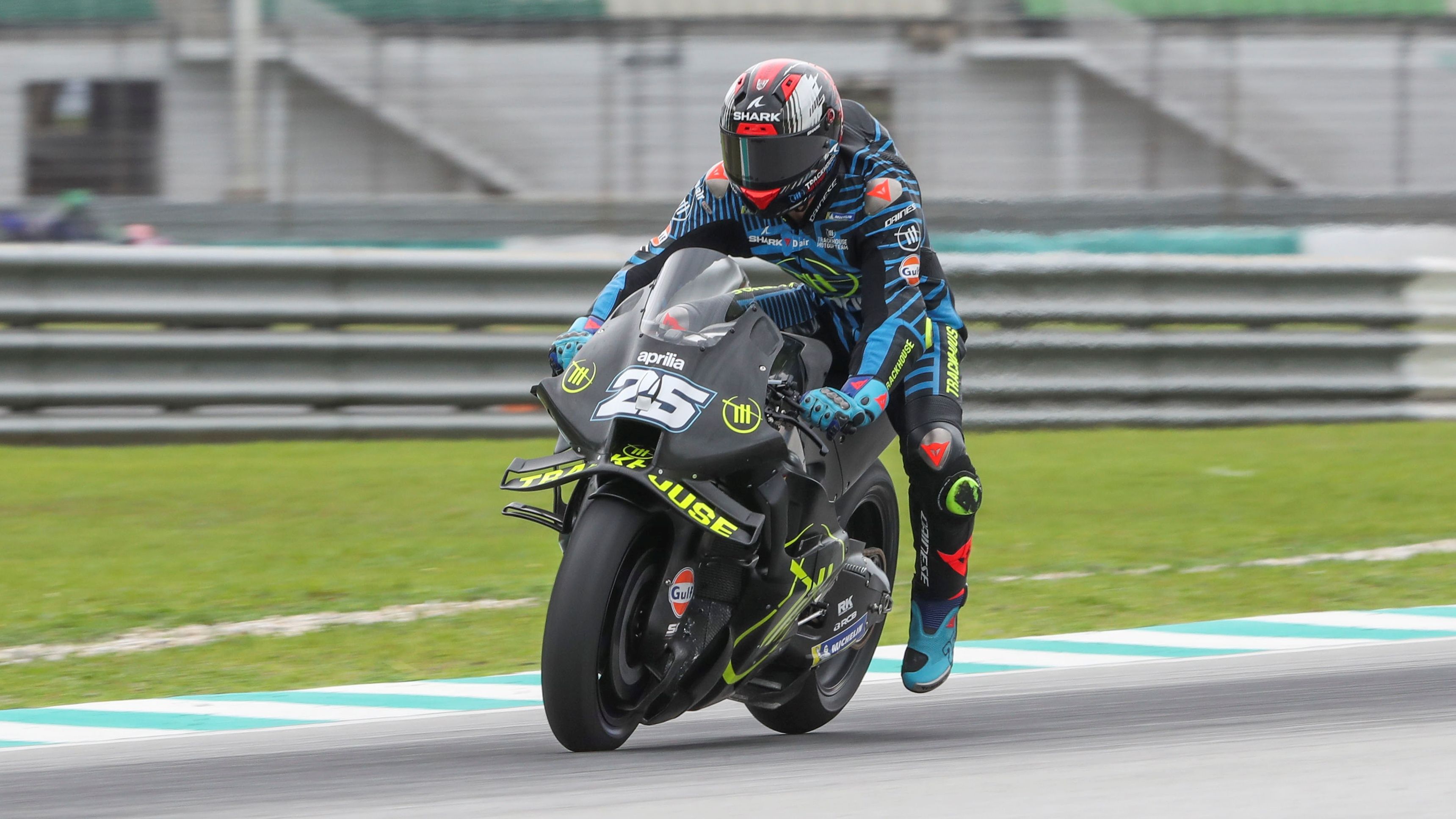 Raúl Fernández 2, Aprilia Trackhouse Racing, test Sepang MotoGP 2025