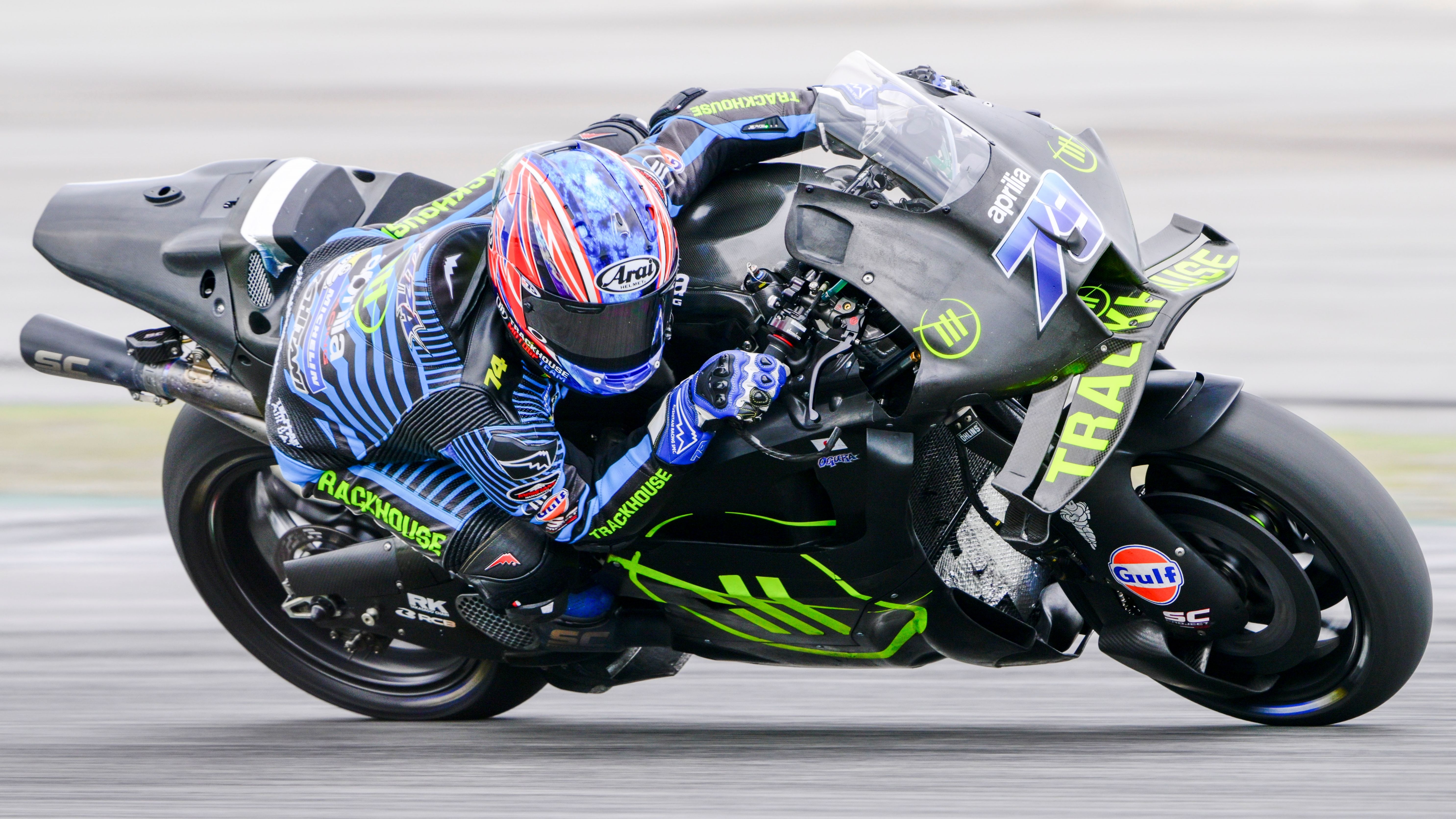 Ai Ogura 3, Aprilia Trackhouse Racing, test Sepang MotoGP 2025