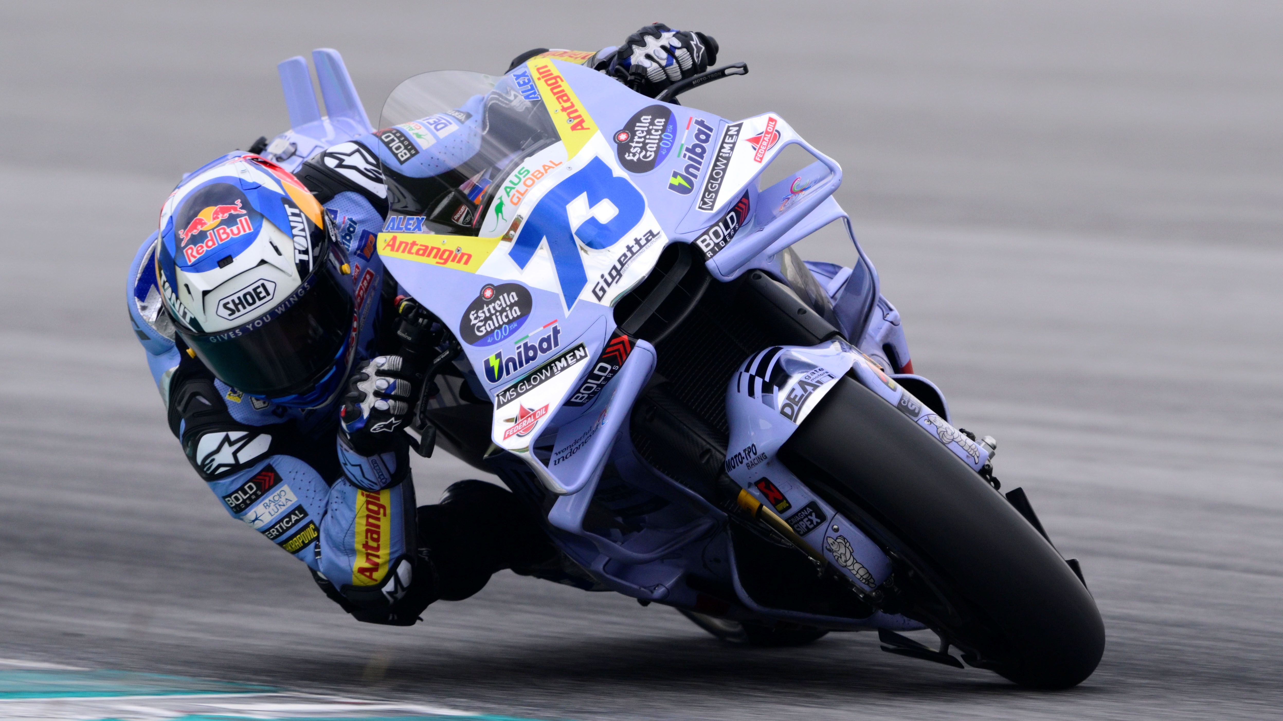 Álex Márquez 3, Ducati Gresini Racing, test Sepang MotoGP 2025
