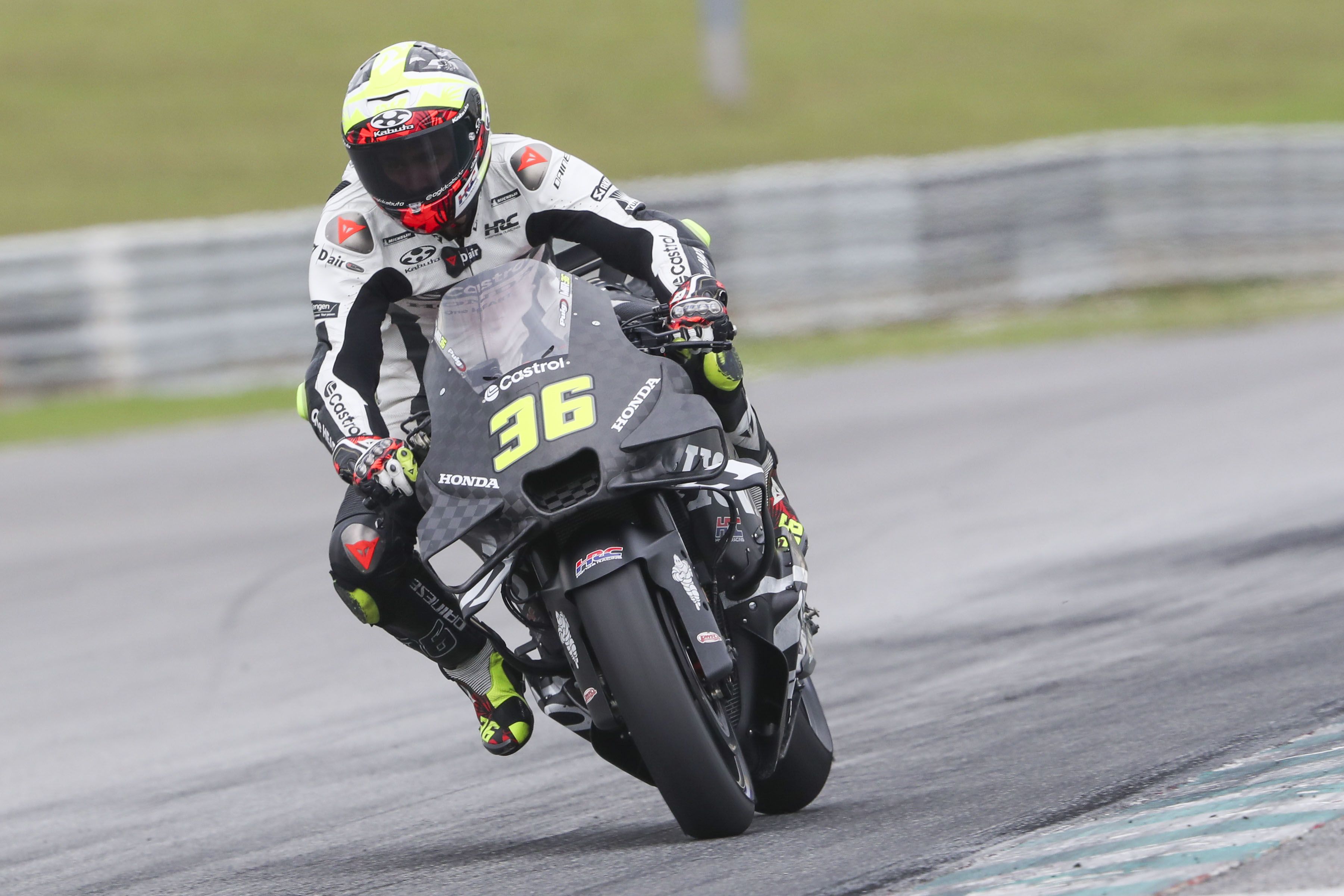 Joan Mir 3, Honda HRC Castrol, test Sepang MotoGP 2025