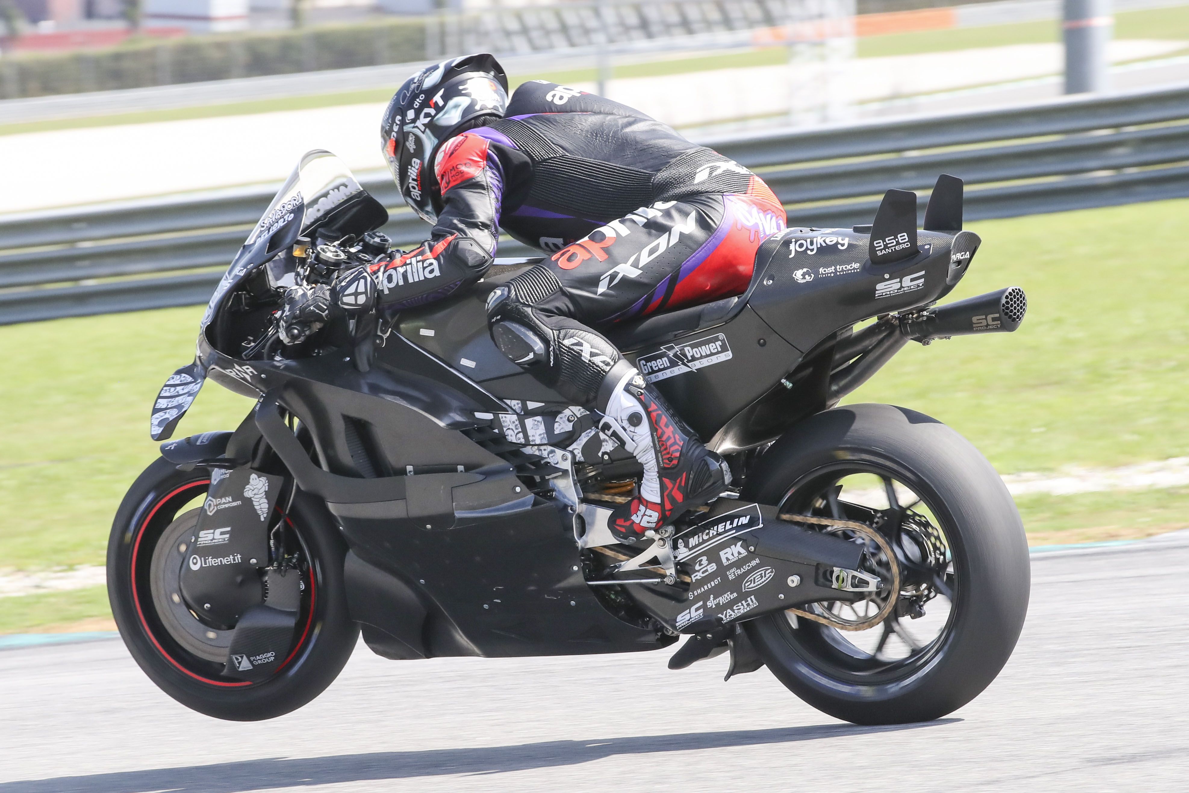 Lorenzo Savadori 2, Aprilia Racing, test Sepang MotoGP 2025