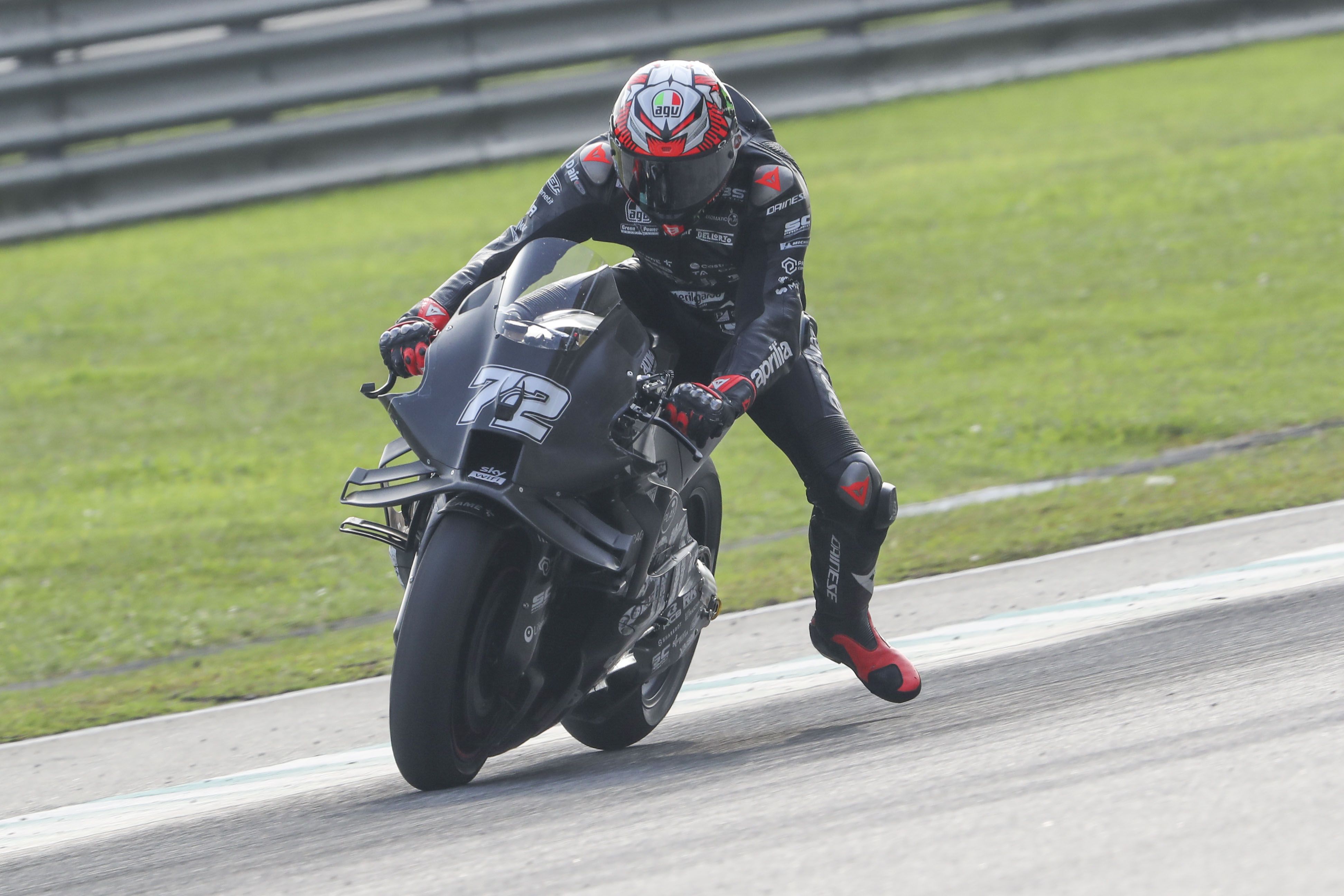 Marco Bezzecchi 3, Aprilia Racing, test Sepang MotoGP 2025