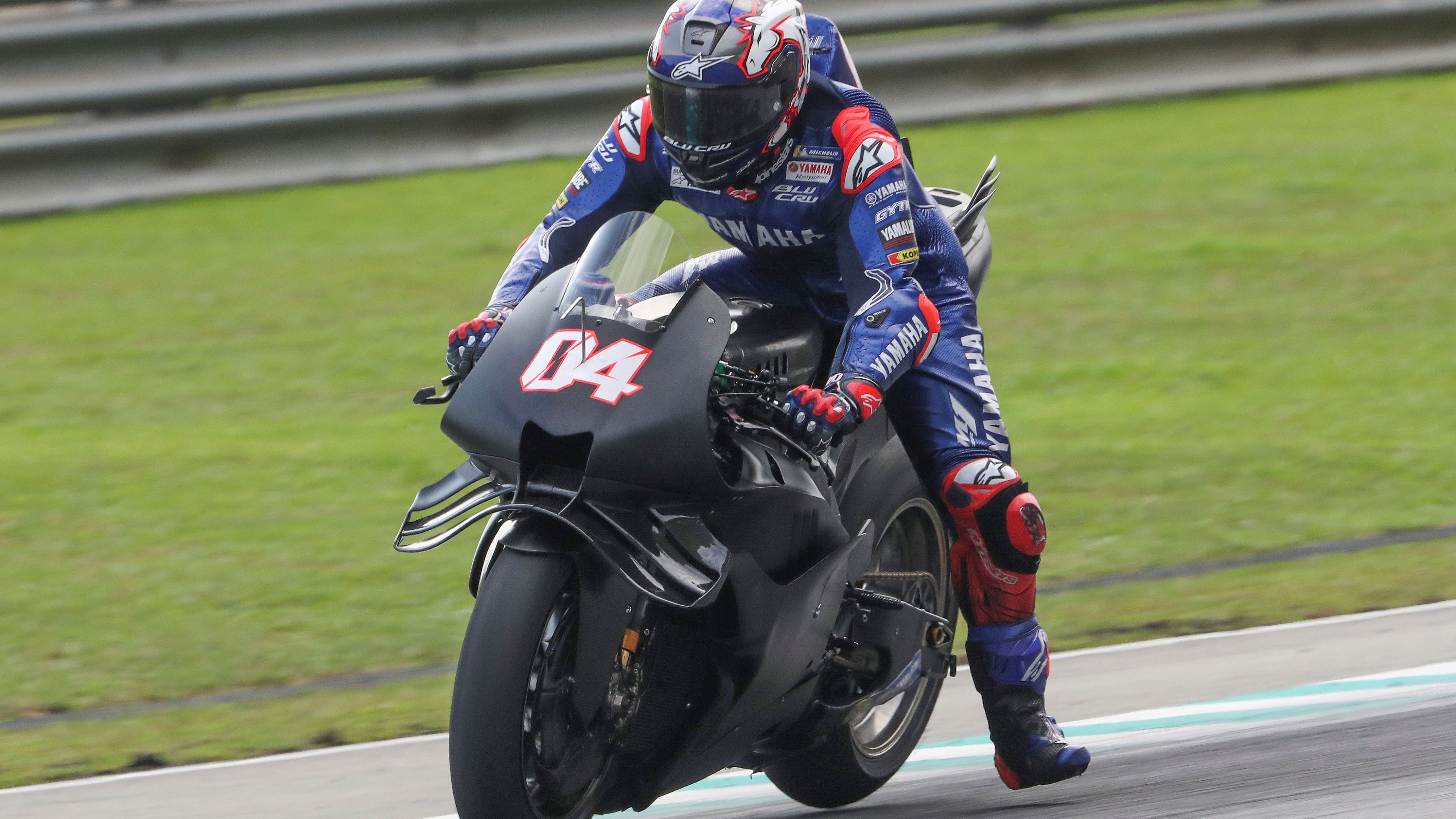 Andrea Dovizioso, Yamaha Factory Racing, test Sepang MotoGP 2025