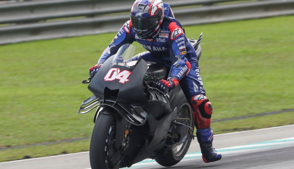 Andrea Dovizioso, Yamaha Factory Racing, test Sepang MotoGP 2025 Andrea Dovizioso, Yamaha Factory Racing, test Sepang MotoGP 2025