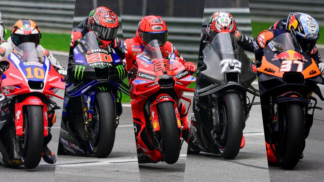 Honda, Yamaha, Ducati, Aprilia y KTM en el test de pretemporada 2025 de MotoGP en Sepang