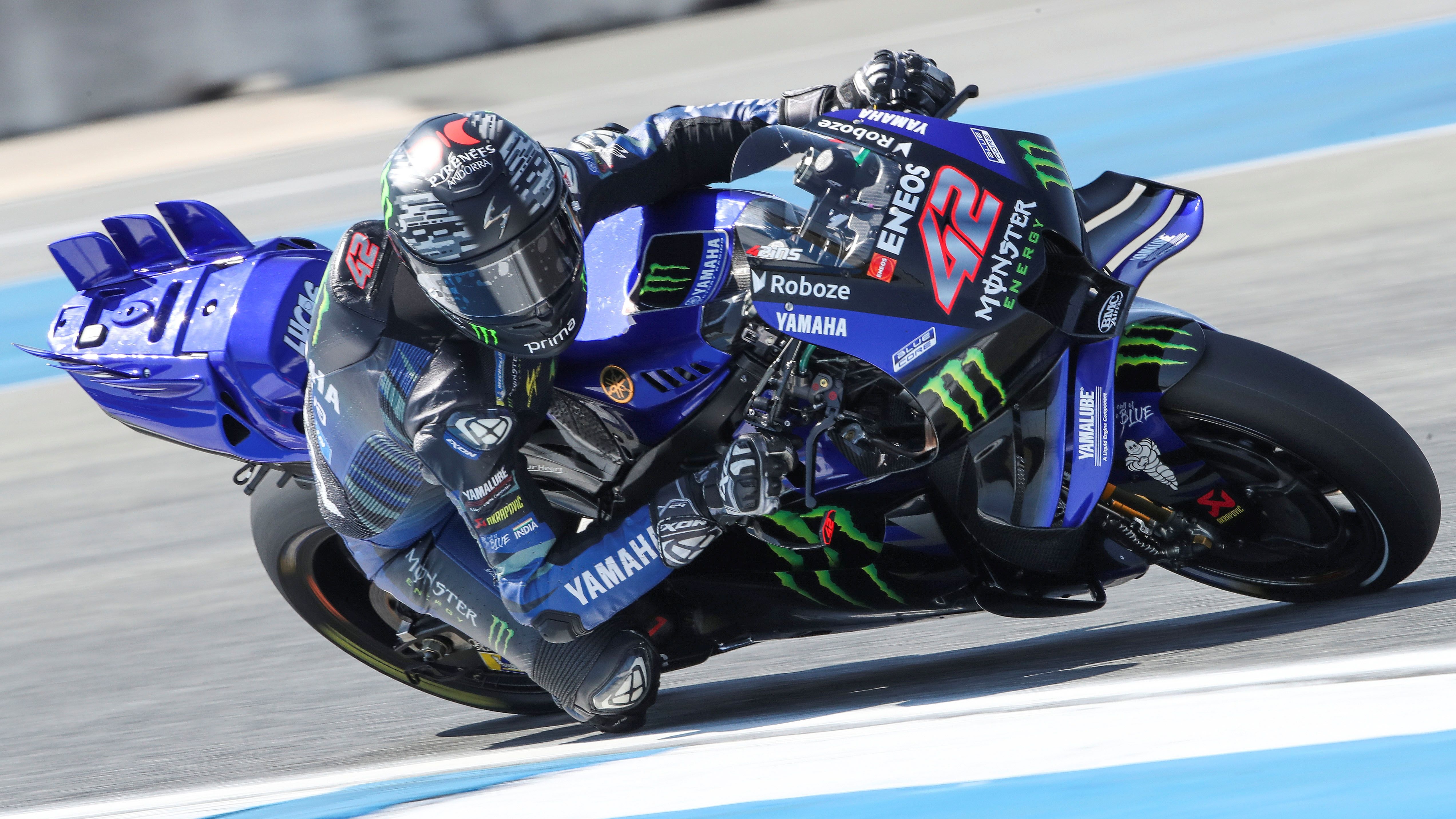 Álex Rins, Monster Energy Yamaha, test Buriram MotoGP 2025