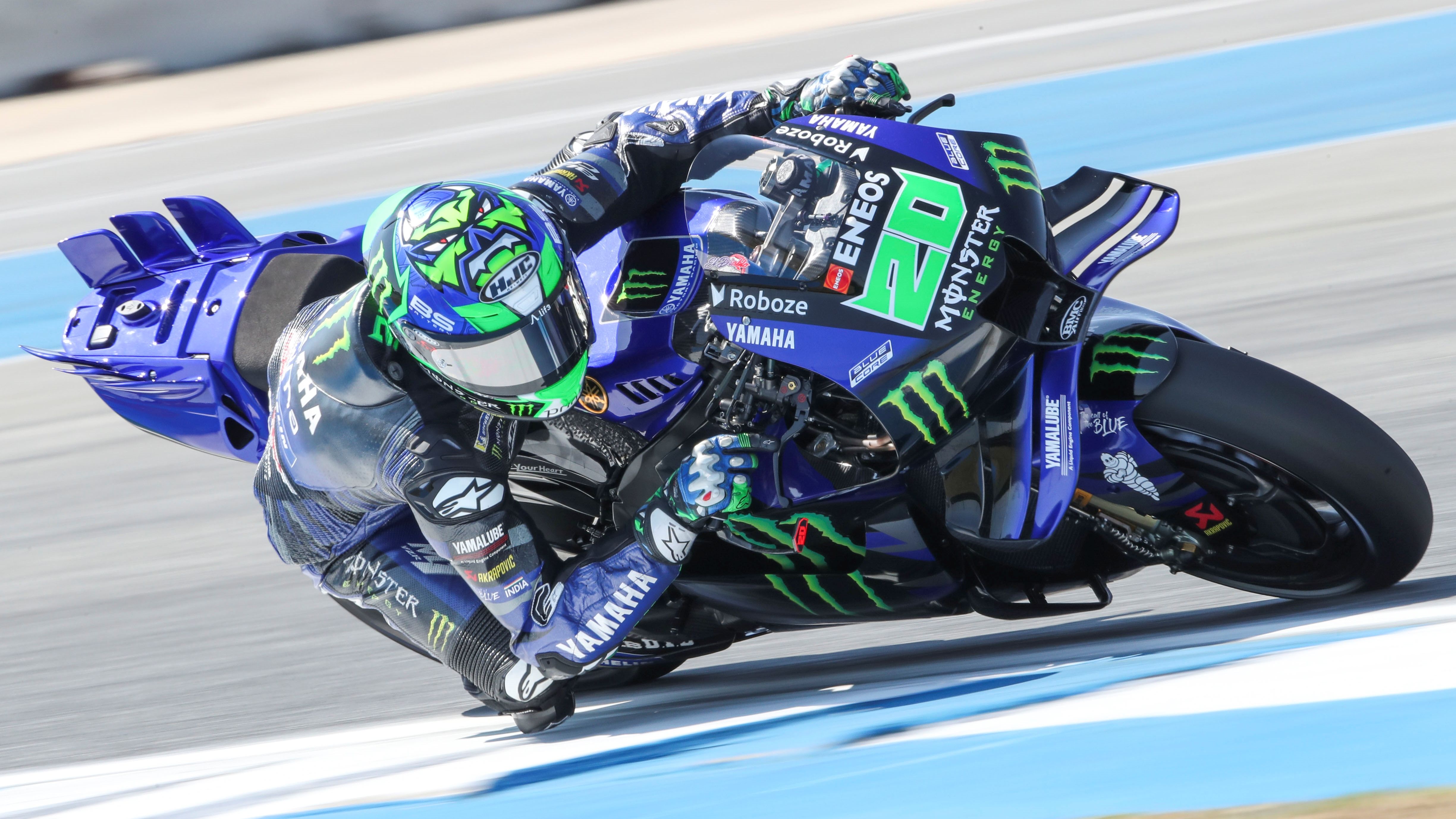 Fabio Quartararo, Monster Energy Yamaha, test Buriram MotoGP 2025