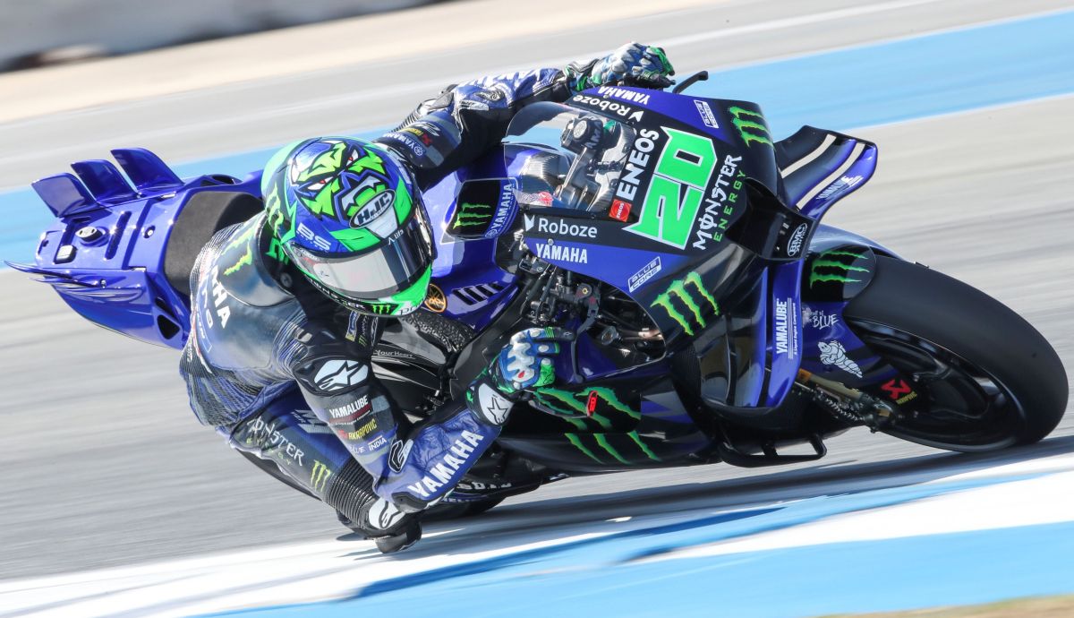 Fabio Quartararo, Monster Energy Yamaha, test Buriram MotoGP 2025 Fabio Quartararo, Monster Energy Yamaha, test Buriram MotoGP 2025