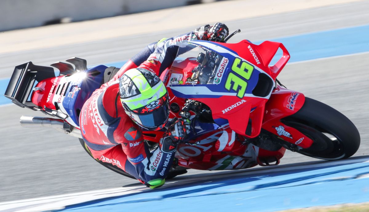 Joan Mir, Honda HRC Castrol, test Buriram MotoGP 2025 Joan Mir, Honda HRC Castrol, test Buriram MotoGP 2025