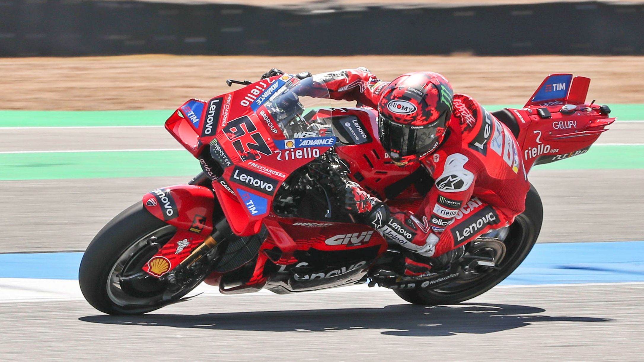 Pecco Bagnaia, Ducati Lenovo, test Buriram MotoGP 2025