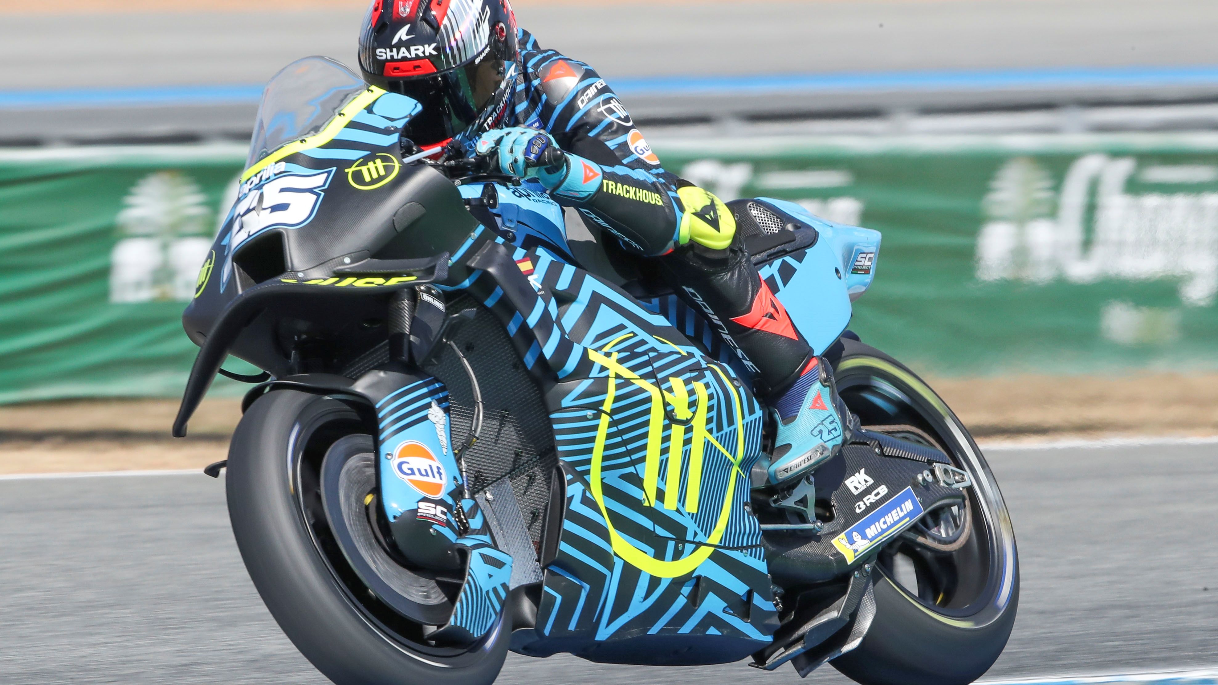 Raúl Fernández 2, Aprilia Trackhouse Racing, test Buriram MotoGP 2025
