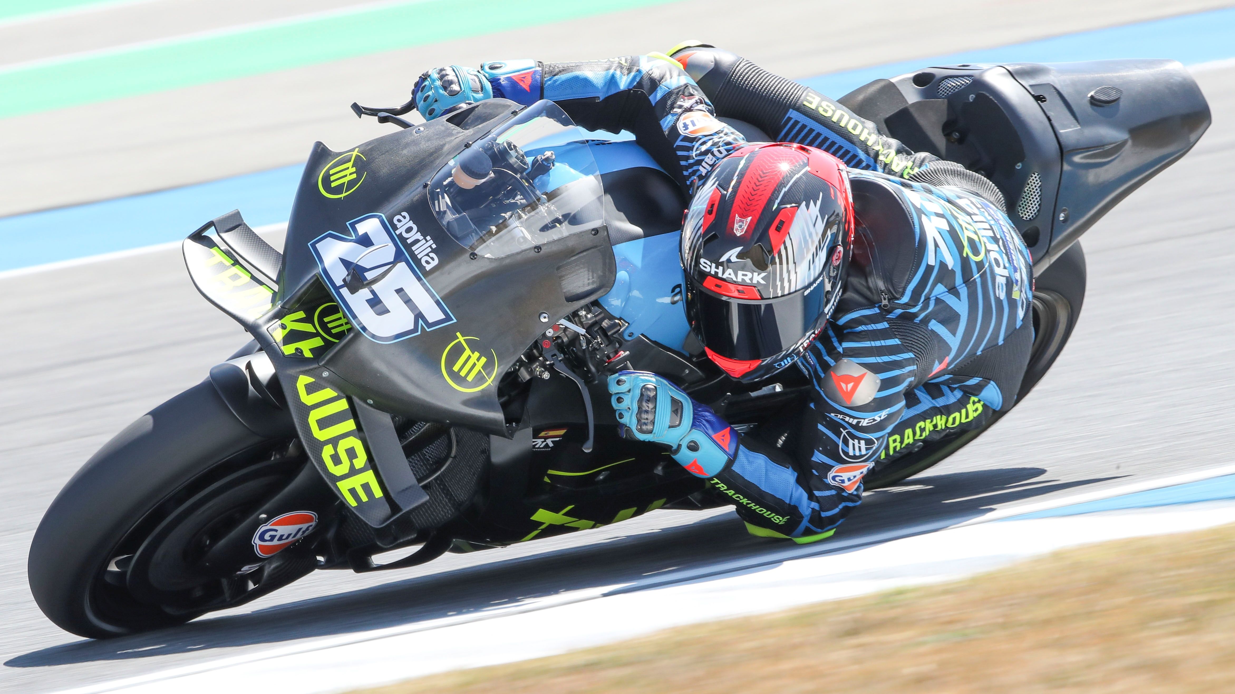 Raúl Fernández, Aprilia Trackhouse Racing, test Buriram MotoGP 2025