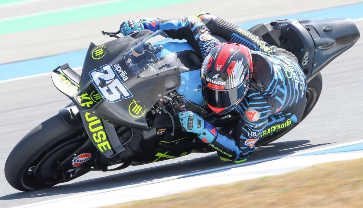 Raúl Fernández, Aprilia Trackhouse Racing, test Buriram MotoGP 2025 Raúl Fernández, Aprilia Trackhouse Racing, test Buriram MotoGP 2025