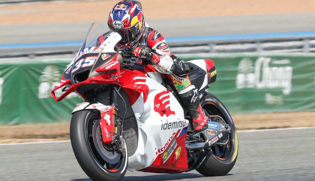 Somkiat Chantra, Idemitsu Honda LCR, test Buriram MotoGP 2025 Somkiat Chantra, Idemitsu Honda LCR, test Buriram MotoGP 2025