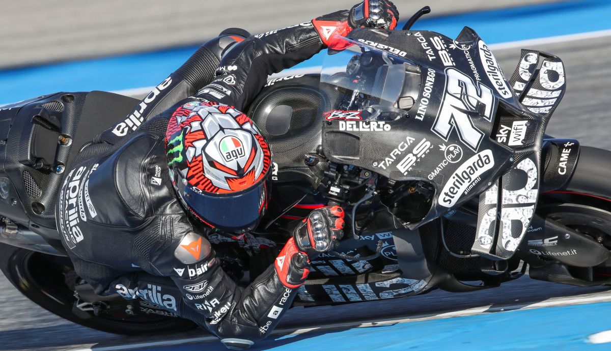 Marco Bezzecchi metió a Aprilia como segunda marca en el Test Buriram de MotoGP 2025 Marco Bezzecchi metió a Aprilia como segunda marca en el Test Buriram de MotoGP 2025