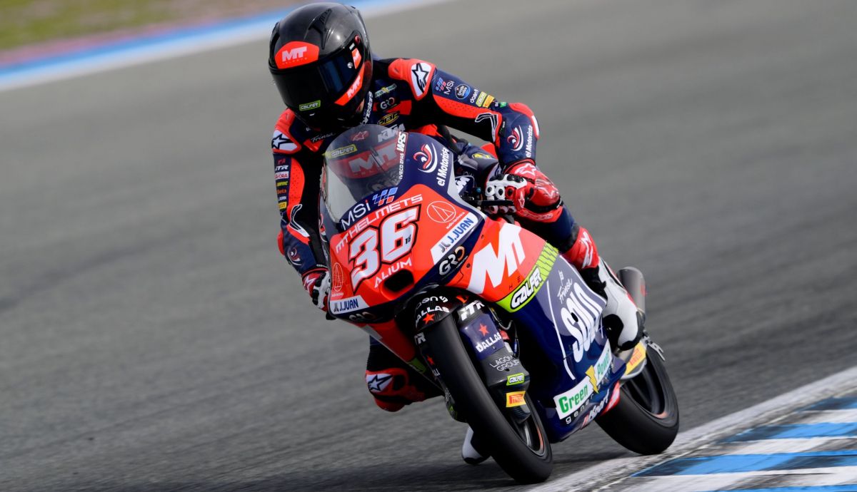 Ángel Piqueras ha liderado el primer día del Test Oficial Moto3 2025 en Jerez Ángel Piqueras ha liderado el primer día del Test Oficial Moto3 2025 en Jerez